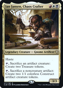 {R} Jan Jansen, Chaos Crafter [Commander Legends: Battle for Baldur's Gate Prerelease Promos][PR CLB 277]