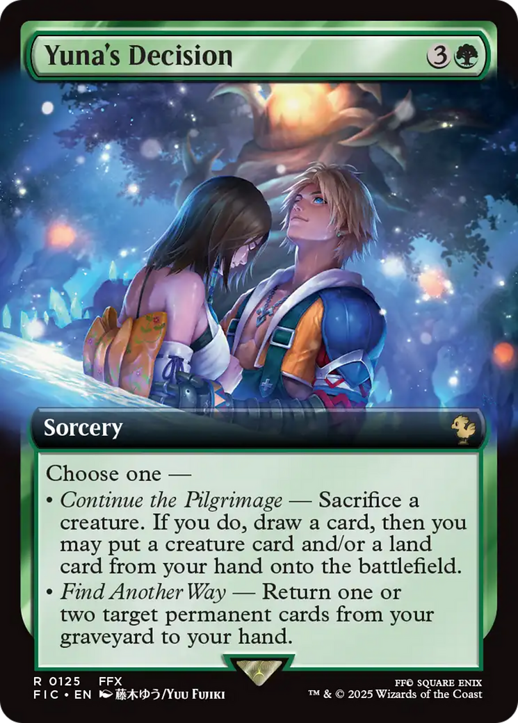 {@@FIC R} Yuna's Decision (Extended Art) [FINAL FANTASY Commander][FIC 125]