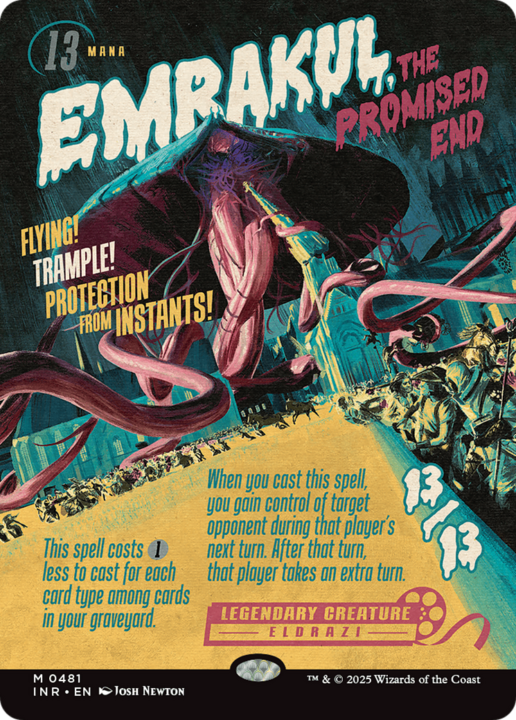 {R} Emrakul, the Promised End (Showcase) [Innistrad Remastered][INR 481]