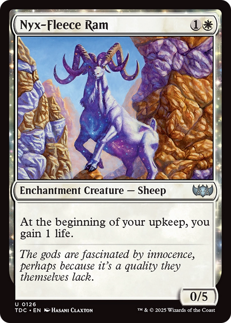 {C} Nyx-Fleece Ram [Tarkir: Dragonstorm Commander][TDC 126]