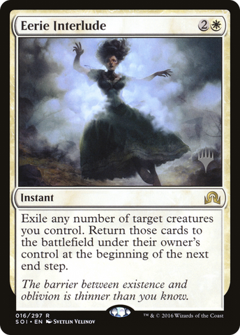 {R} Eerie Interlude (Promo Pack) [Shadows over Innistrad Promos][PP SOI 016]