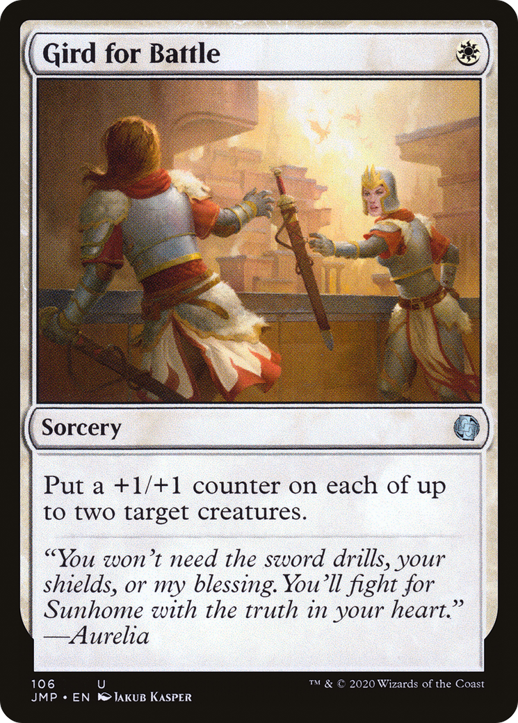 {C} Gird for Battle [Jumpstart][JMP 106]