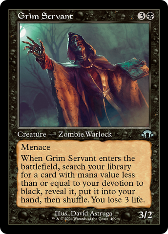 {C} Grim Servant (Retro) [Modern Horizons 3][MH3 409]