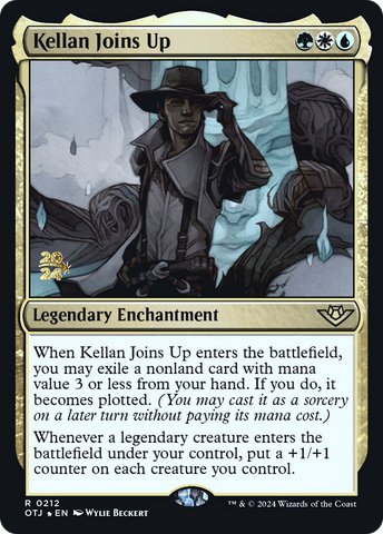 {@R} Kellan Joins Up [Outlaws of Thunder Junction Prerelease Promos][PR OTJ 212]