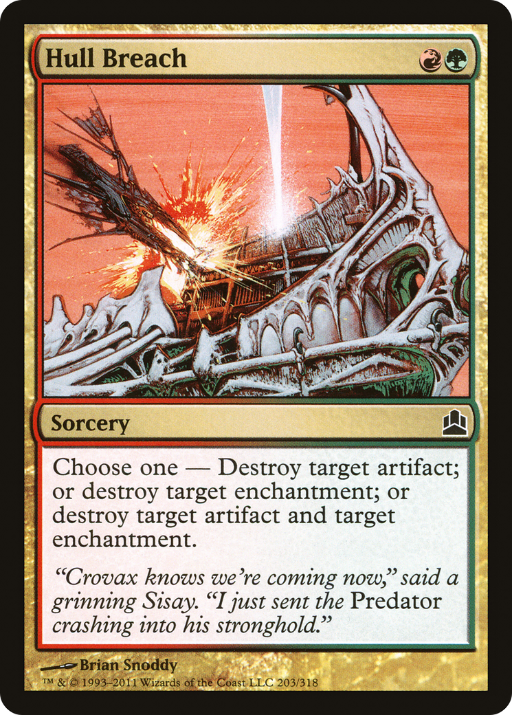 {C} Hull Breach [Commander 2011][CMD 203]