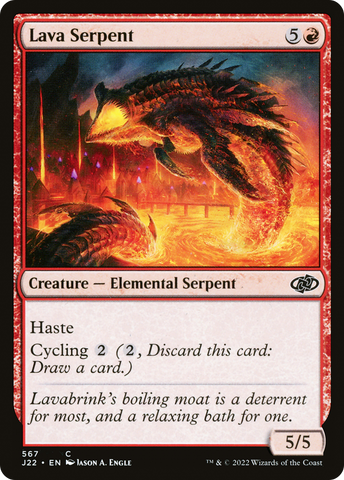 {C} Lava Serpent [Jumpstart 2022][J22 567]