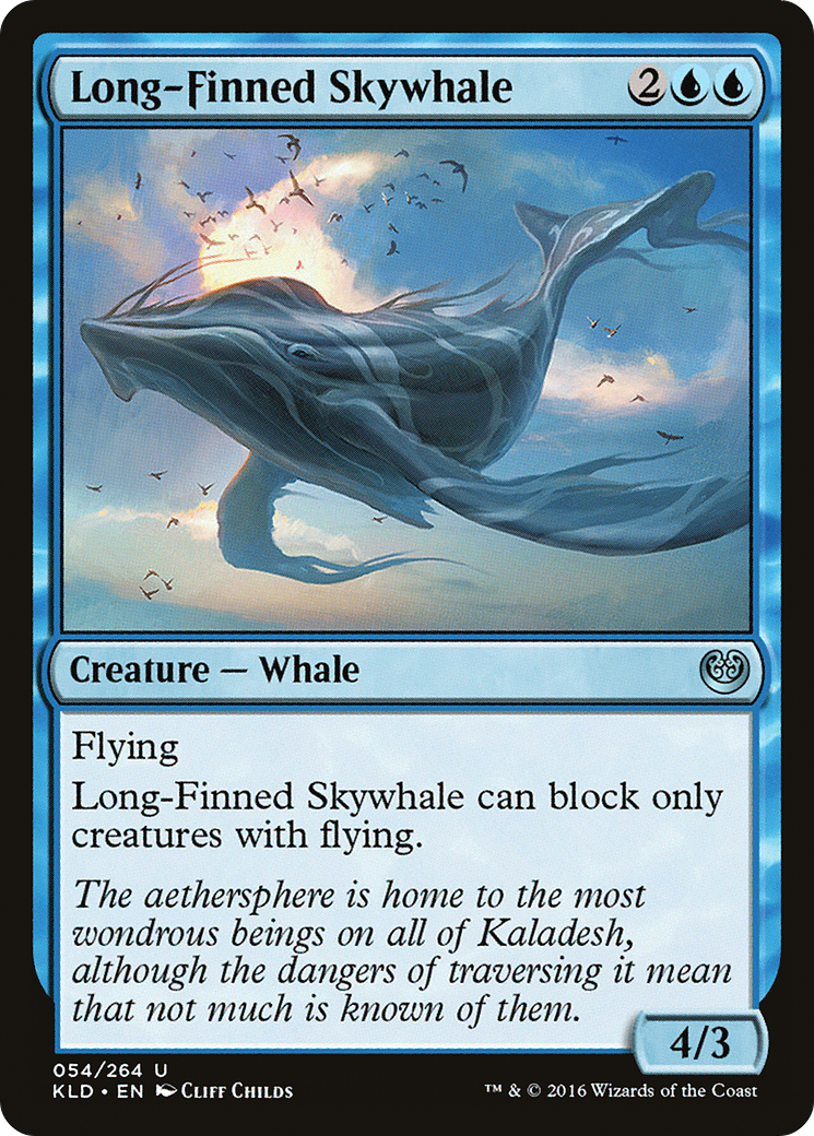 {C} Long-Finned Skywhale [Kaladesh][KLD 054]