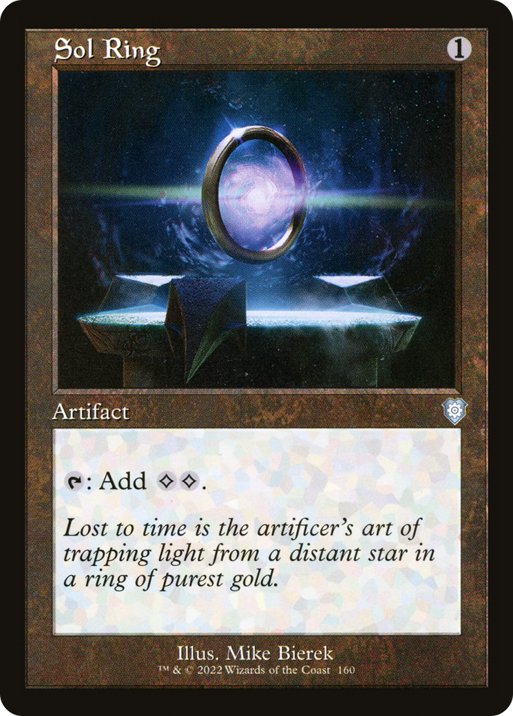 {C} Sol Ring (Retro) [The Brothers' War Commander][BRC 160]