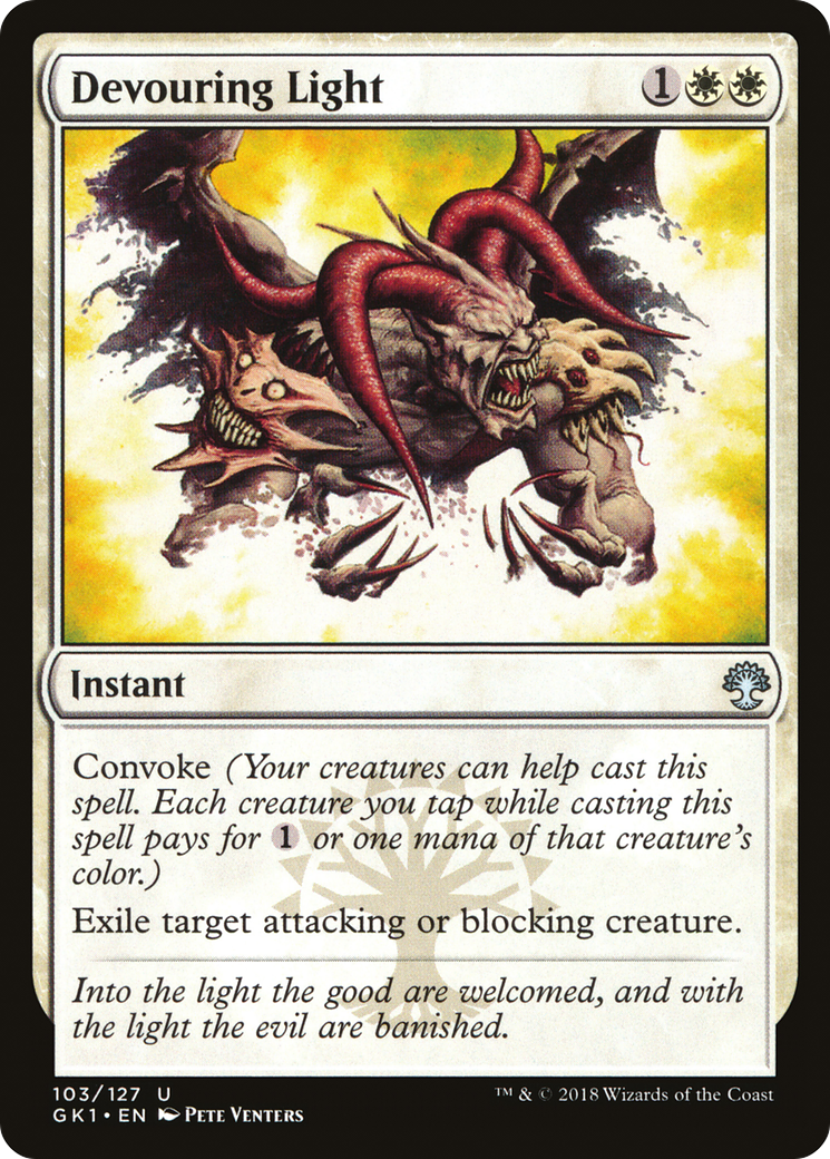 {C} Devouring Light [Guilds of Ravnica Guild Kit][GK1 103]