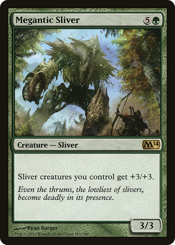 {R} Megantic Sliver [Magic 2014][M14 185]