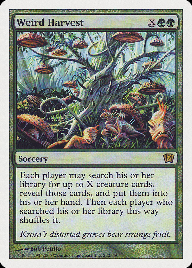 {R} Weird Harvest [Ninth Edition][9ED 282]