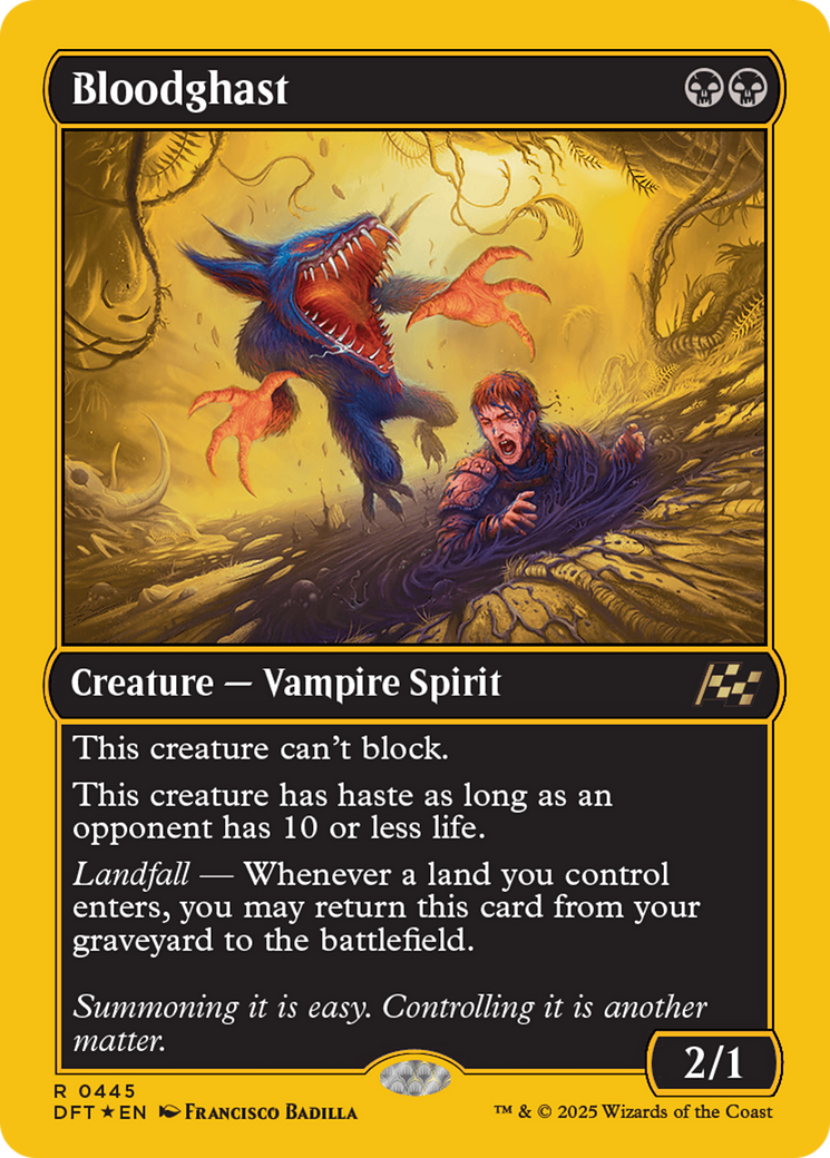 {@R} Bloodghast (First-Place Foil) [Aetherdrift][DFT 445]