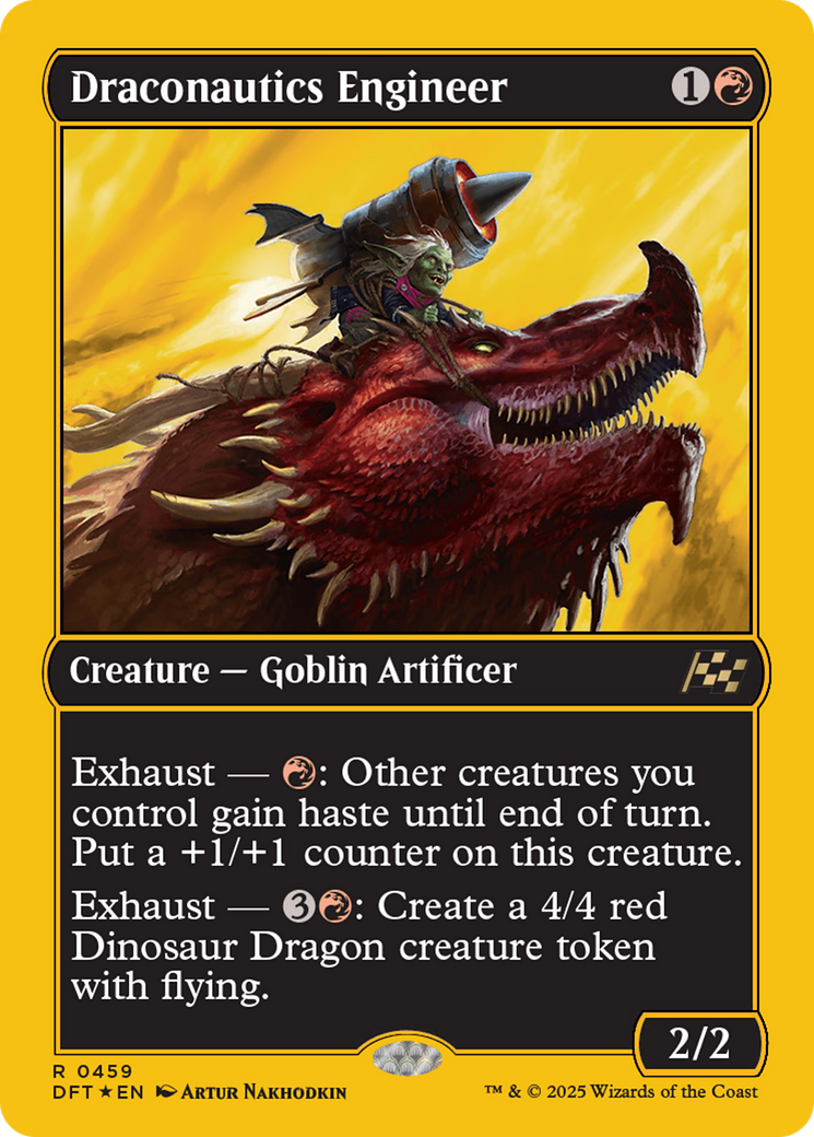{@R} Draconautics Engineer (First-Place Foil) [Aetherdrift][DFT 459]