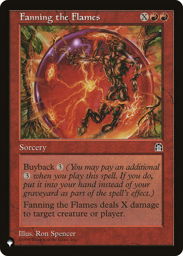 Fanning the Flames [LIST ]