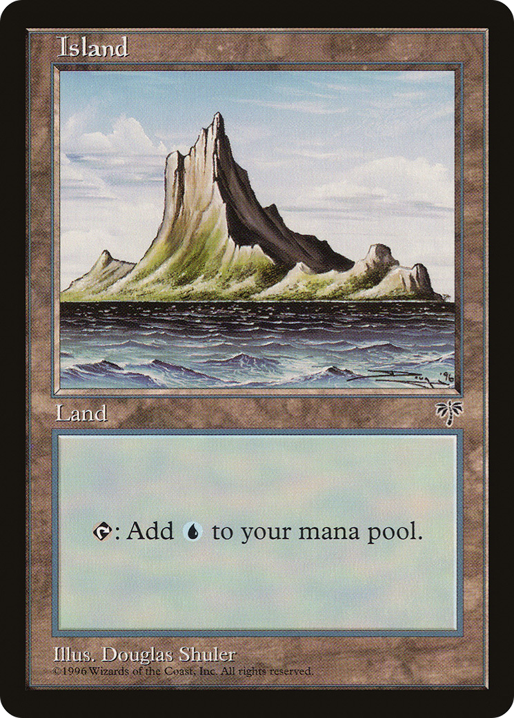 {B}[MIR 336] Island (336) [Mirage]