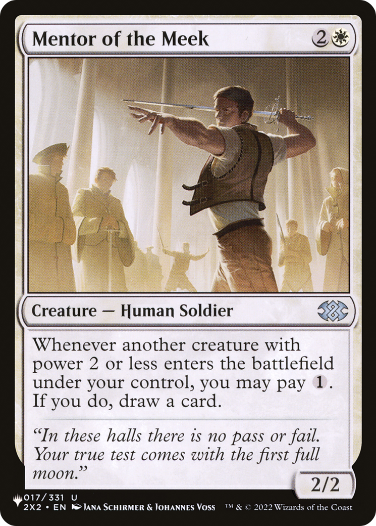 Mentor of the Meek [LIST 2X2-17]