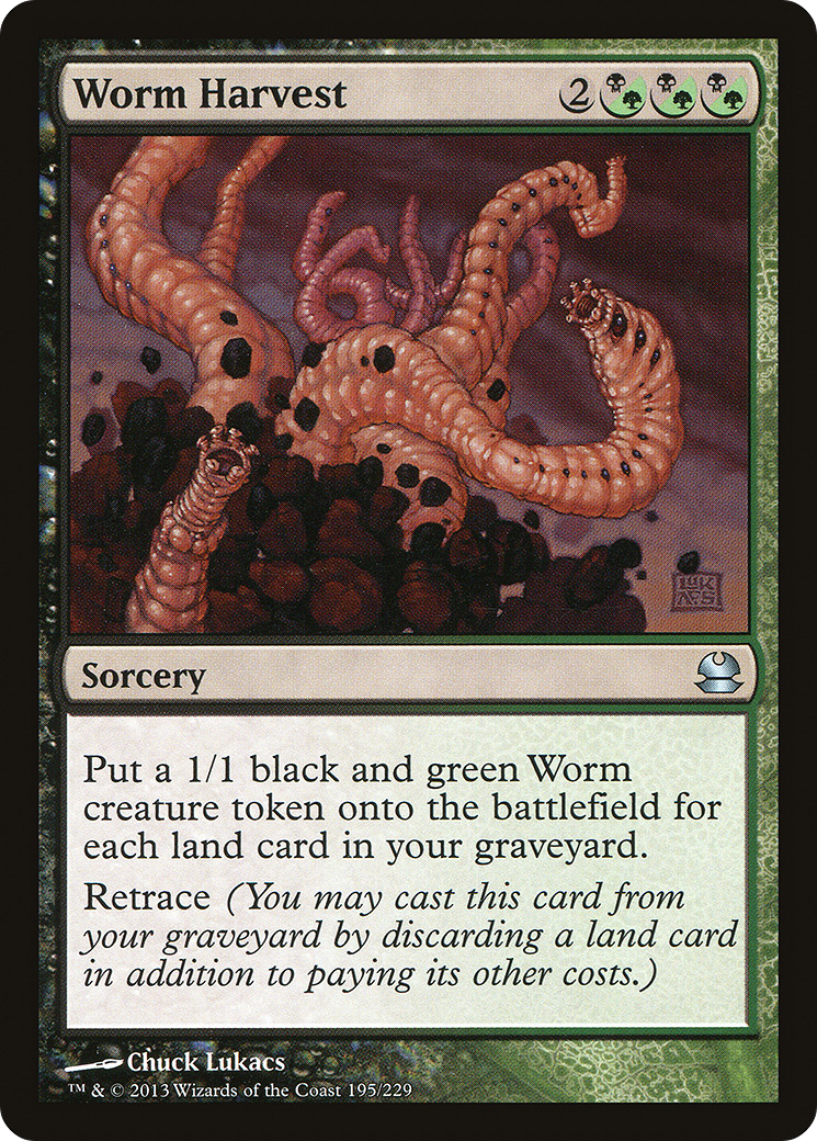 {C} Worm Harvest [Modern Masters][MMA 195]