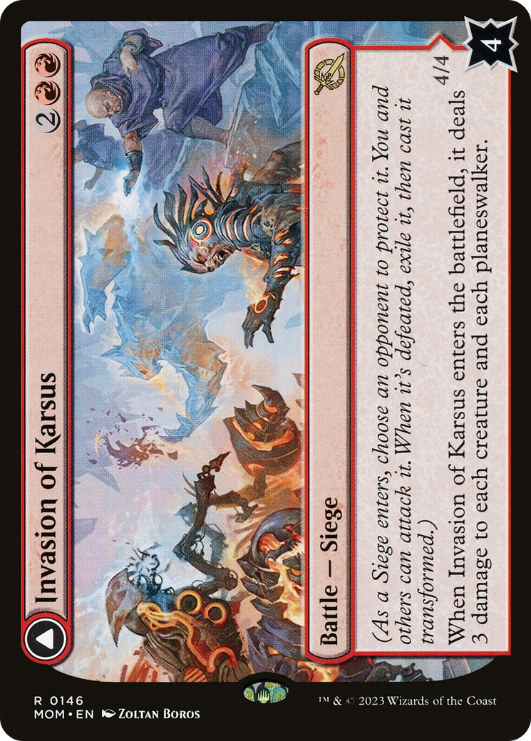 {R} Invasion of Karsus // Refraction Elemental [March of the Machine][MOM 146]