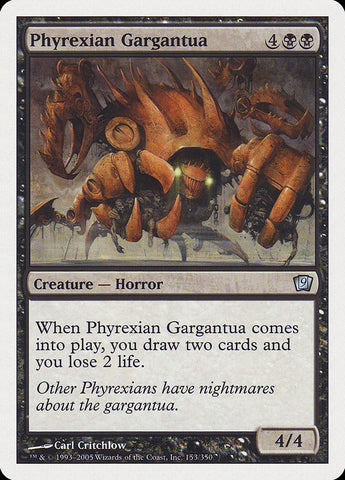 {C} Phyrexian Gargantua [Ninth Edition][9ED 153]
