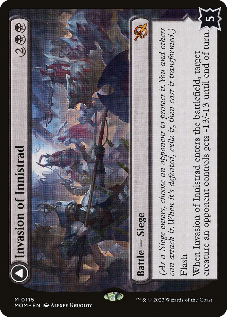 {R} Invasion of Innistrad // Deluge of the Dead [March of the Machine][MOM 115]