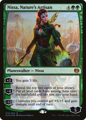 {R} Nissa, Nature's Artisan [Kaladesh][KLD 270]