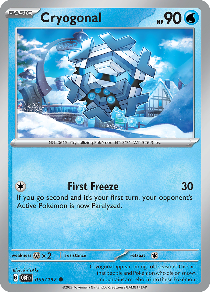 Cryogonal 55 - SV03 Obsidian Flames