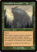 {R} Craterhoof Behemoth (Retro Frame) [Innistrad Remastered][INR 480]