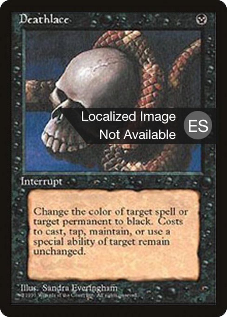{F} Deathlace [Fourth Edition (Foreign Black Border)][FBB 4ED 131]