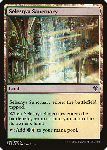 {C} Selesnya Sanctuary [Commander 2017][C17 280]