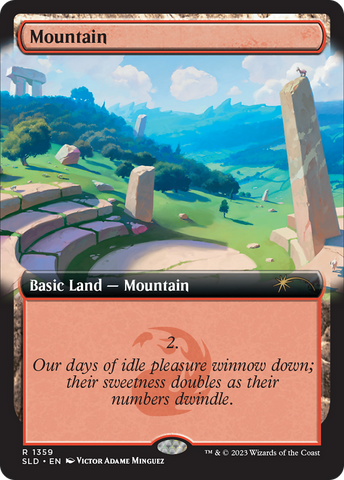{B} Mountain (1359) [Secret Lair Drop Series][SLD 1359]