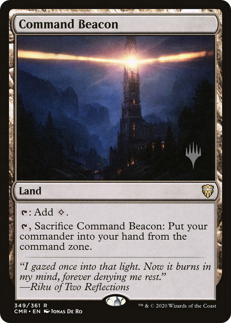 {R} Command Beacon (Promo Pack) [Murders at Karlov Manor Promos][PP CMR 349]