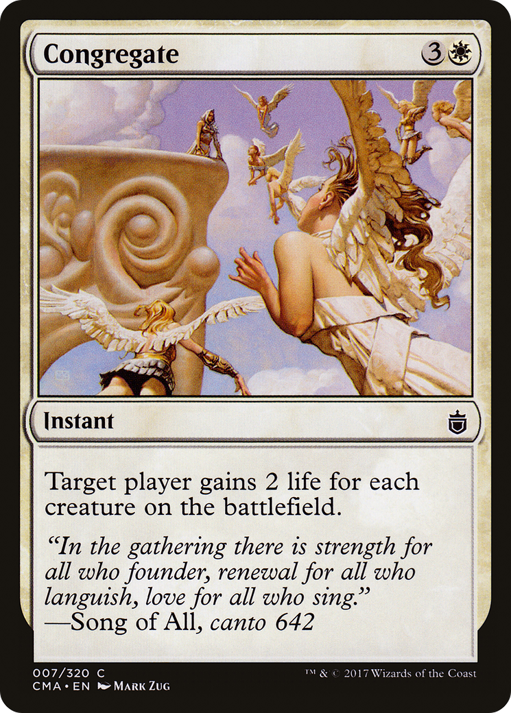 {C} Congregate [Commander Anthology][CMA 007]
