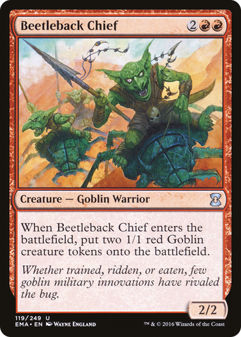 {C} Beetleback Chief [Eternal Masters][EMA 119]