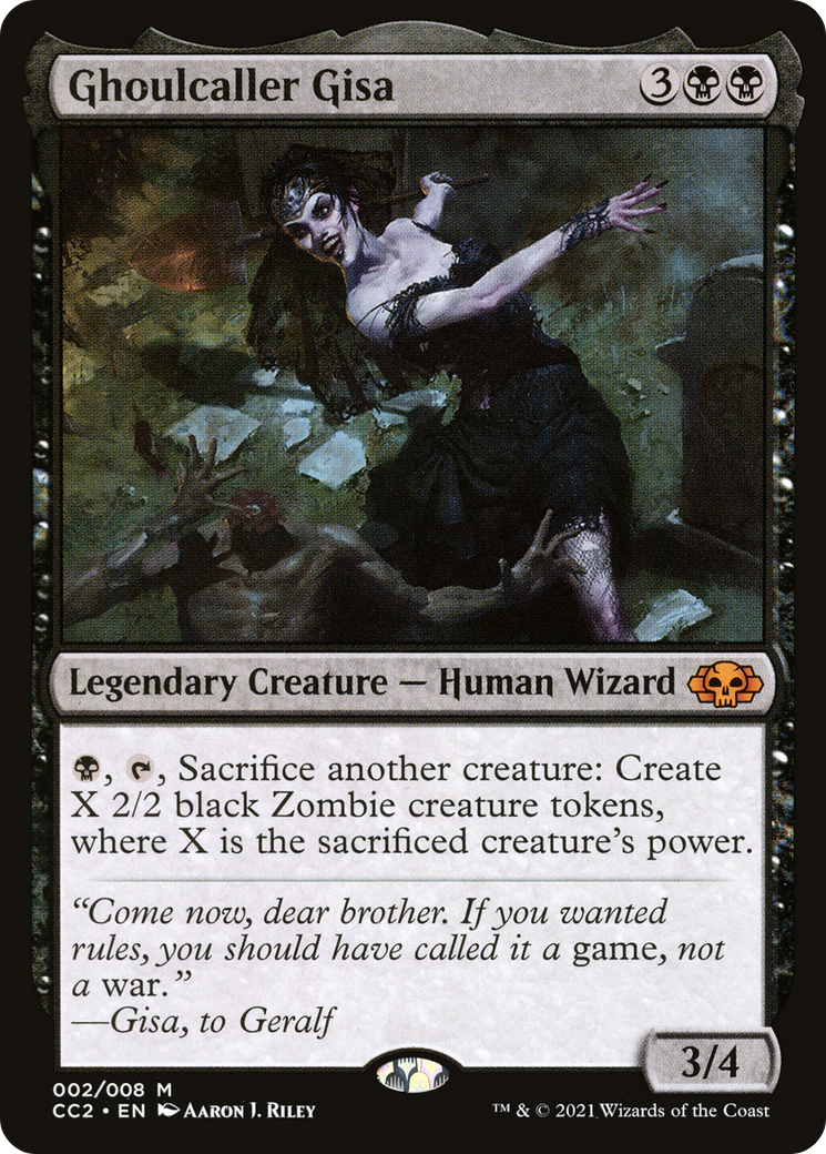 {R} Ghoulcaller Gisa [Commander Collection: Black][CC2 002]