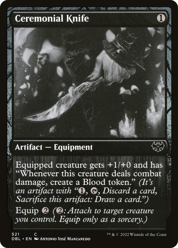 {C} Ceremonial Knife [Innistrad: Double Feature][DBL 521]