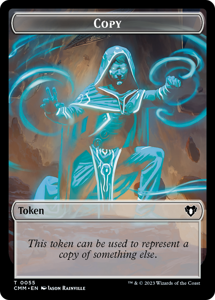 {T} Elspeth, Sun's Champion Emblem // Copy (55) Double-Sided Token [Commander Masters Tokens][TCMM 80//55]