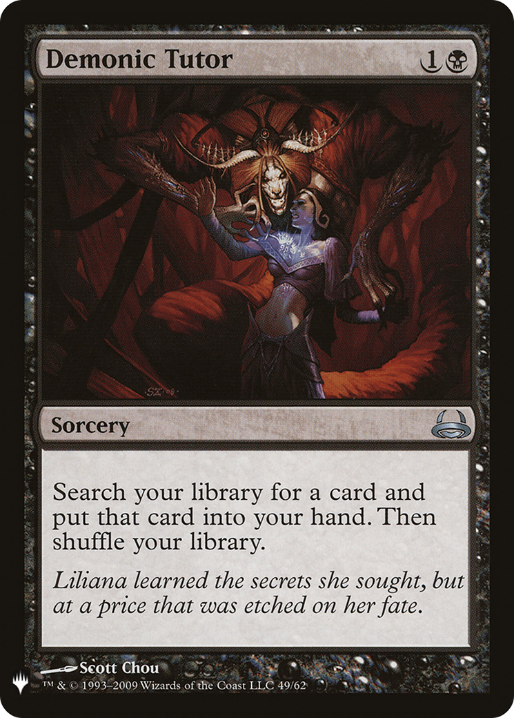 {C} Demonic Tutor [Mystery Booster][LS DVD 049]