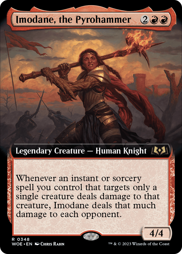 {@R} Imodane, the Pyrohammer (Extended Art) [Wilds of Eldraine][WOE 348]