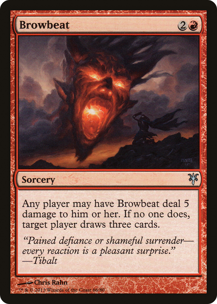 {C} Browbeat [Duel Decks: Sorin vs. Tibalt][DDK 066]