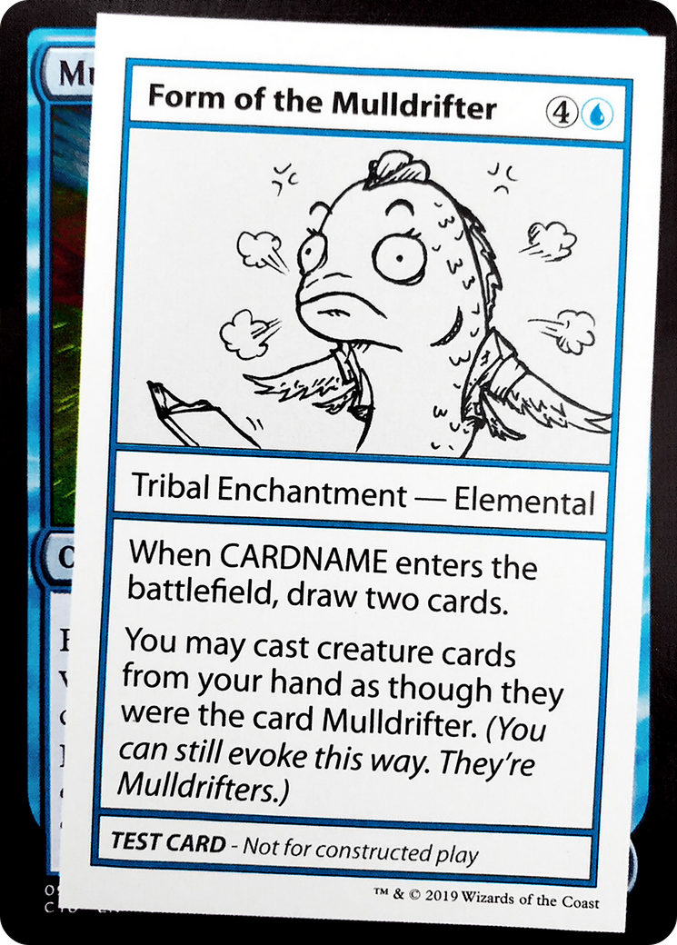 {R} Form of the Mulldrifter (2021 Edition) [Mystery Booster Playtest Cards][CMB1 022]
