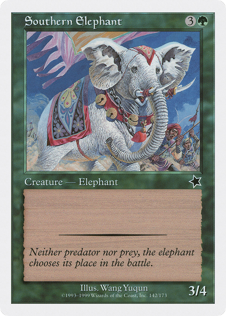 {C} Southern Elephant [Starter 1999][S99 142]