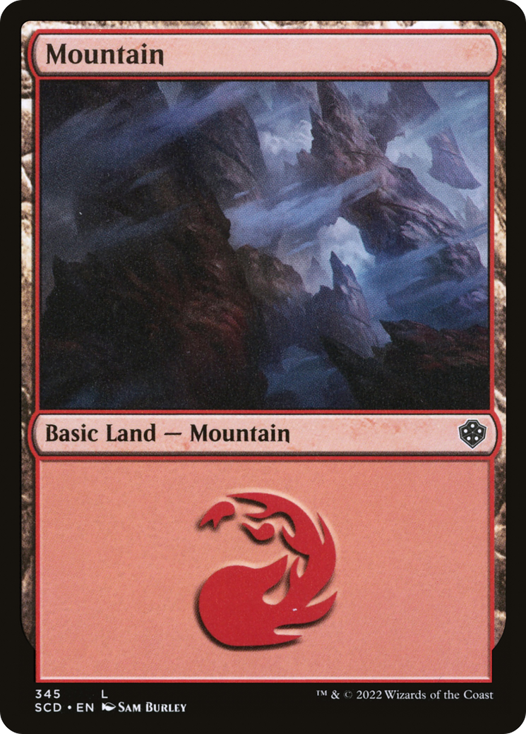 {B}[SCD 000] Mountain [Starter Commander Decks]
