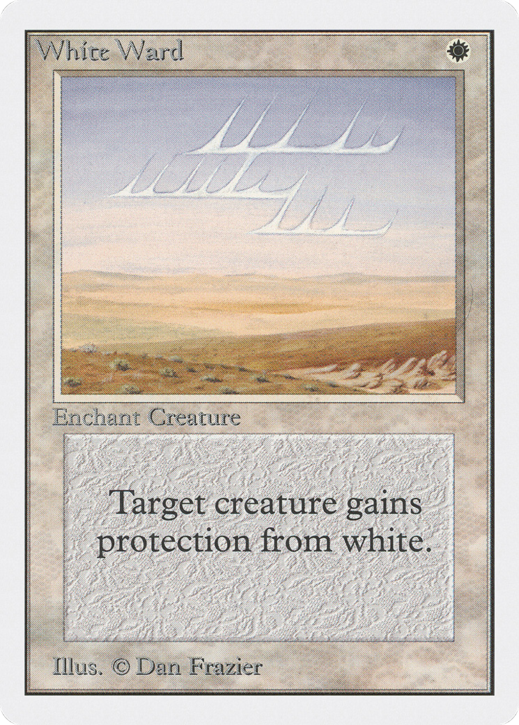{C} White Ward [Unlimited Edition][2ED 045]