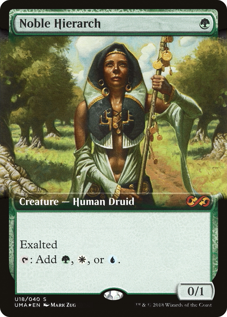 {R} Noble Hierarch (Topper) [Ultimate Masters Box Topper][UMA U18] - Misty Mountain Games