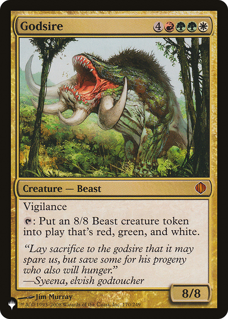 Godsire [LIST 170/249]