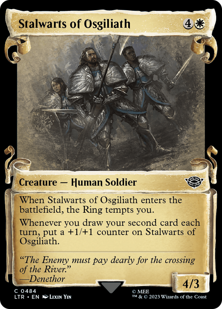 {C} Stalwarts of Osgiliath [The Lord of the Rings: Tales of Middle-Earth Showcase Scrolls][LTR 484]