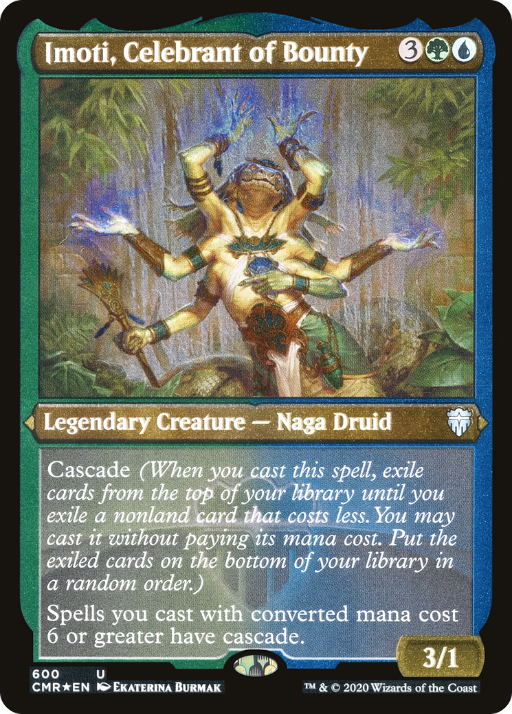 {C} Imoti, Celebrant of Bounty (Etched) [Commander Legends][CMR 600]