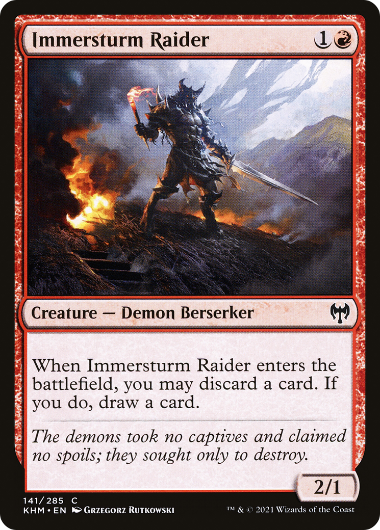 {C} Immersturm Raider [Kaldheim][KHM 141]