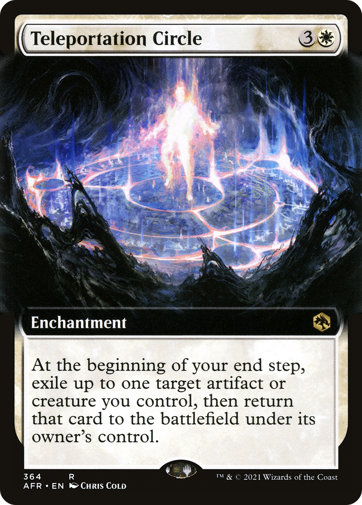 {R} Teleportation Circle (Extended Art) [Dungeons & Dragons: Adventures in the Forgotten Realms][AFR 364]