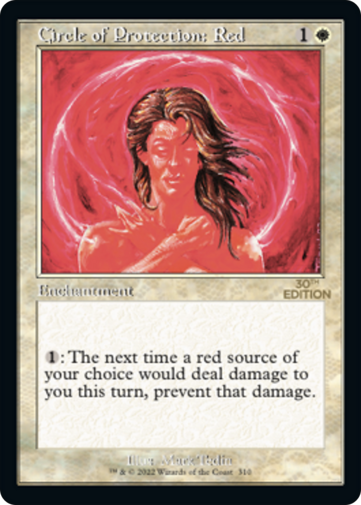 {C} Circle of Protection: Red (Retro) [30th Anniversary Edition][30A 310]